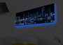 Wallity Lienzo Decorativo Iluminado con LEDs 30 x 90 cm Multicolor